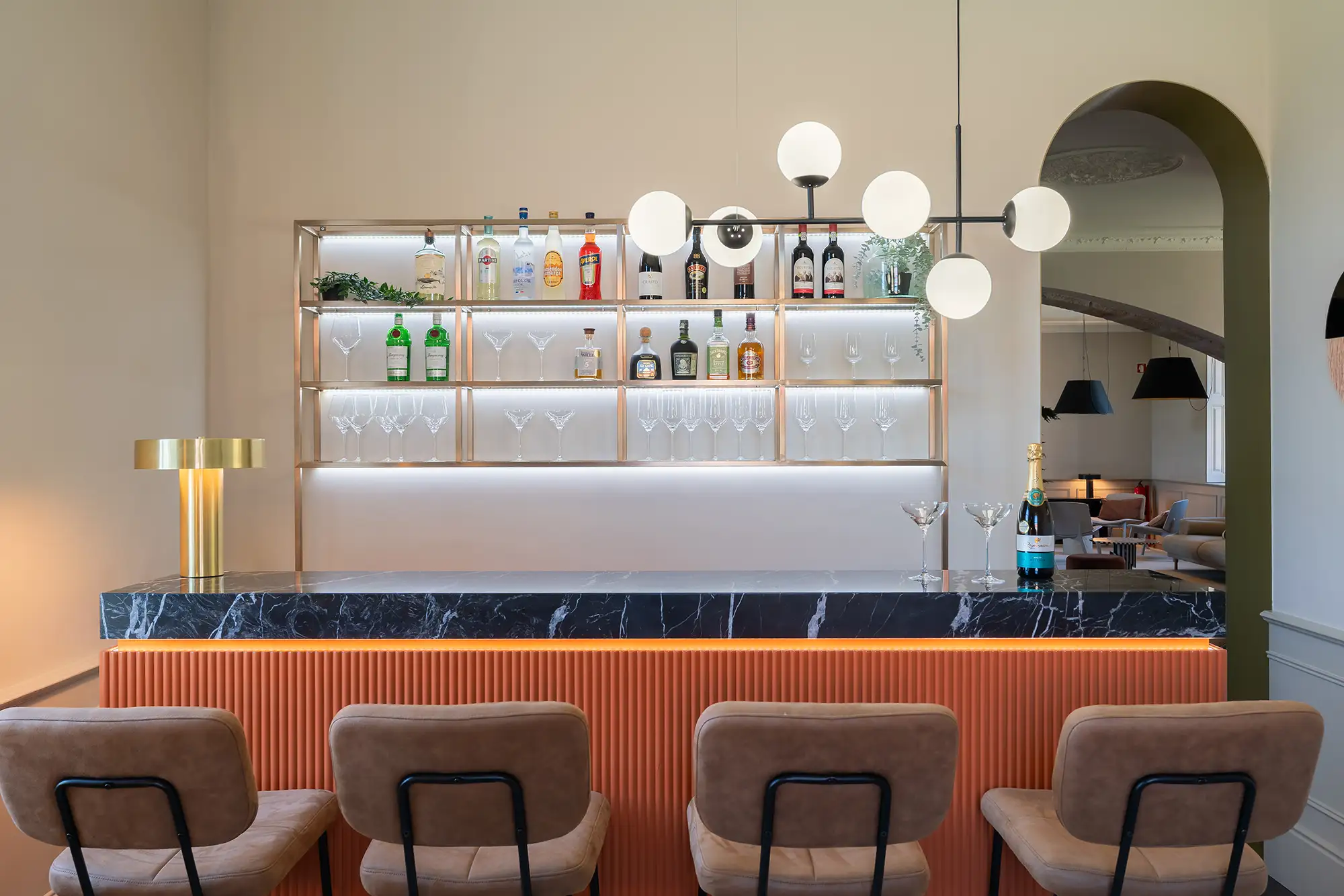 Bar do Noronha Lima Boutique Hotel em Arouca